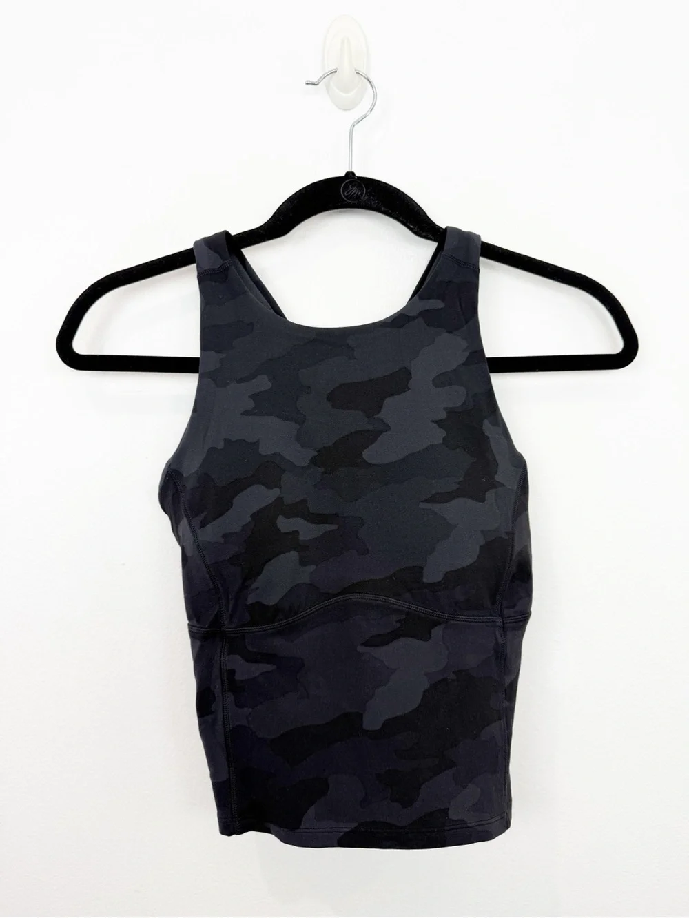 Lululemon Key To Balance Tank Top Heritage 365 Camo Deep Coal Multi Size 4